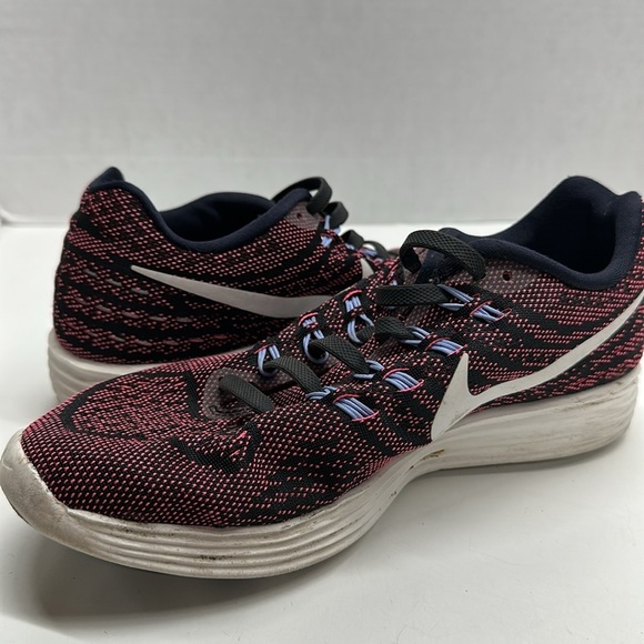 Nike Lunartempo 2 Sneakers Athletic Running Shoes Black Pink Women's Size 8 - Picture 6 of 9